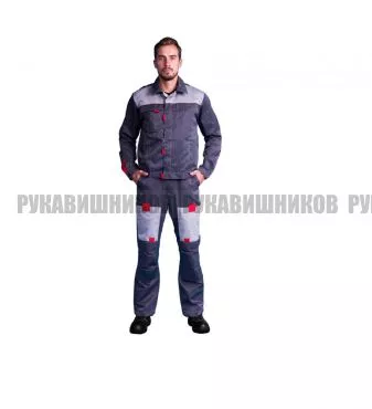 Костюм мужской ФАВОРИТ (куртка+полукомбинезон) картинка